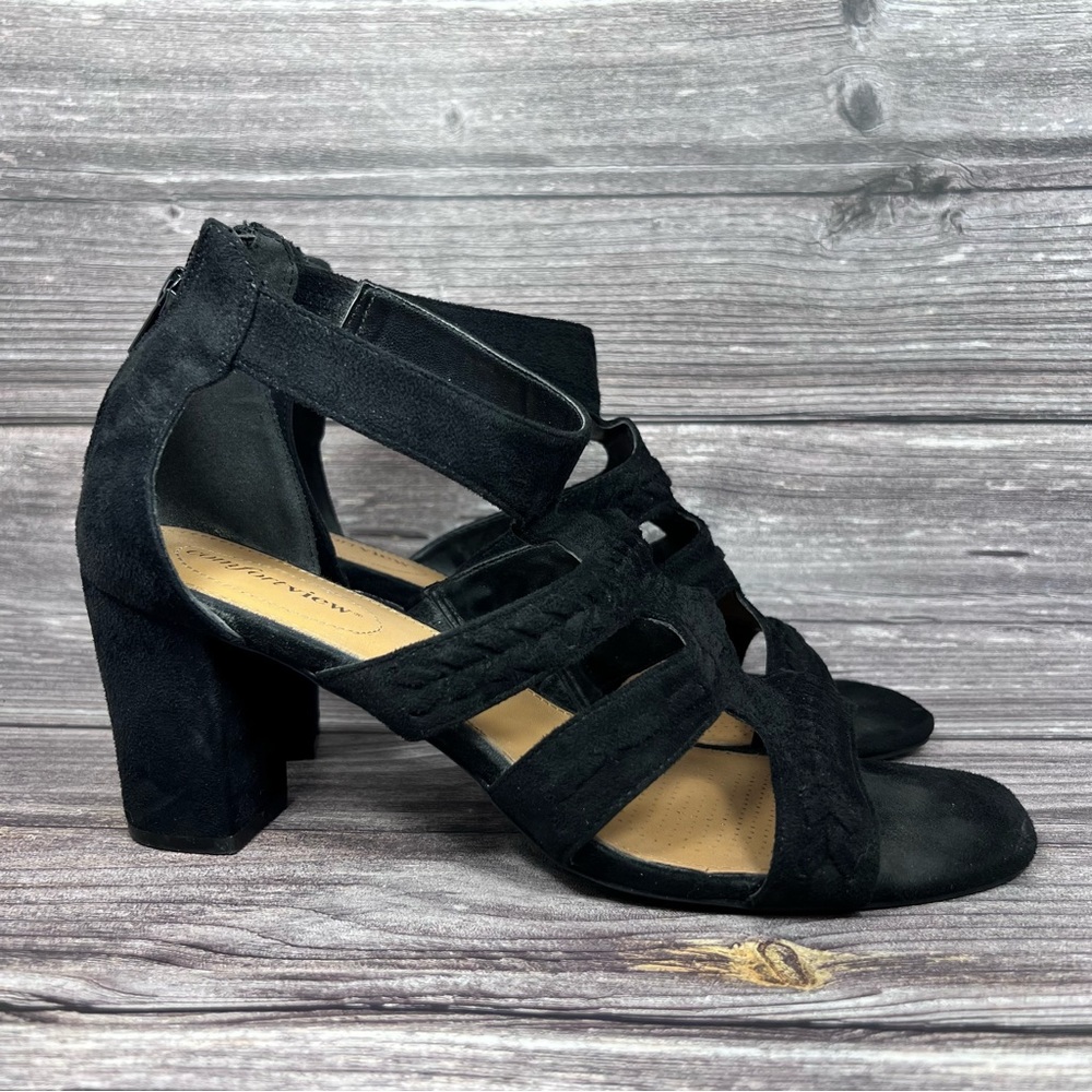 Comfortview Darlene Shoes Women’s Size 10WW Black